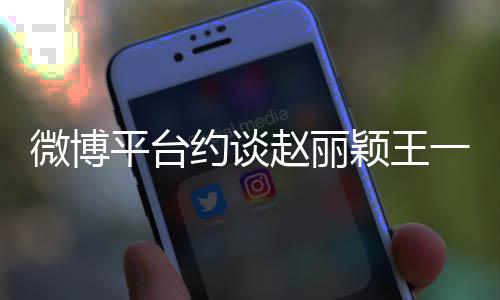 不良微博工作平台约谈颖王一博影响赵丽造成室